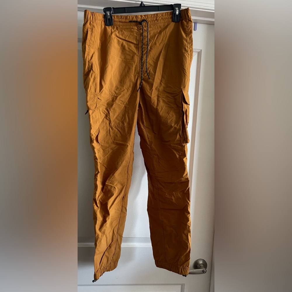 LCKR Men's Deep Yellow Cargo Pants